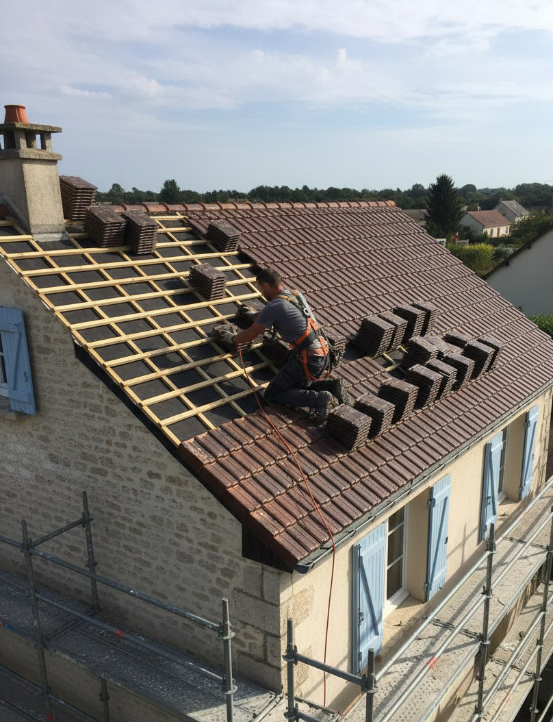 Rénovation de toiture Sarzeau